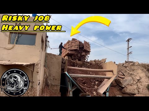 Dangerous Stone Crushing Machine in Action| Massive Rock 🪨 Rock Crusher Power 💥#asmr #rock #trending