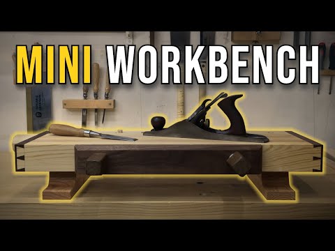 My FAVORITE Shop Upgrade...Mini Tabletop Workbench