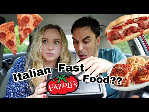 An Italian Tries Fazoli's