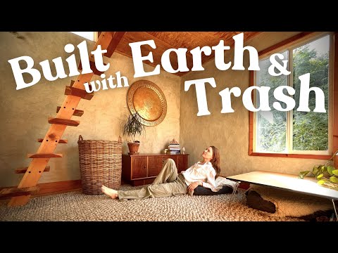 Building a Tiny Studio from Mud and Reclaimed Wood (Full Story)