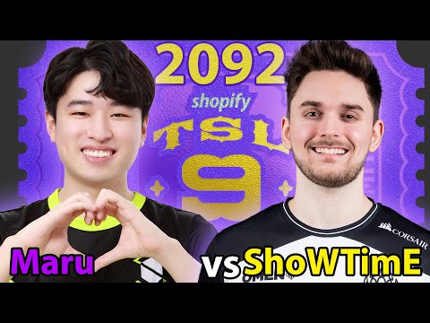 StarCraft 2 - Replay-Cast #2092 - 🇰🇷 Maru (T) vs 🇩🇪 ShoWTimE (P) - TSL9 [Deutsch/4K]