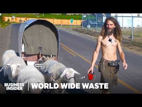 Meet The Nomad Prepping For Doomsday With Sheep | World Wide Waste | Business Insider