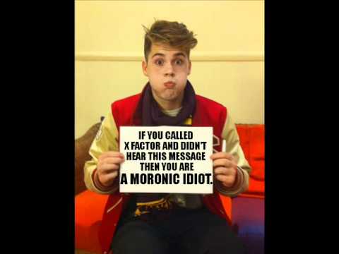 Aiden Grimshaw - X Factor voting message