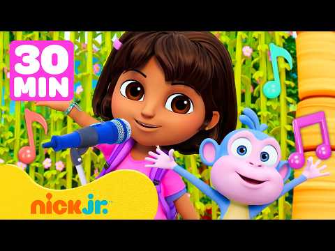 Dora faz um show de talentos! 🎶 30 minutos | Nick Jr. em Português