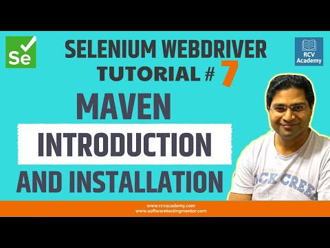 Selenium WebDriver Tutorial #7 - Maven Introduction and Installation