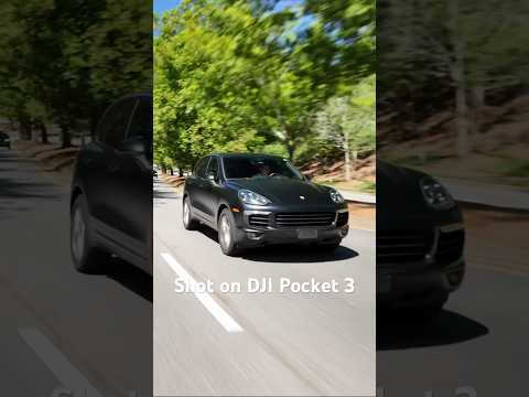 Car Roller Shots on DJI Pocket 3 is so easy 😳 Full Porsche spec ad coming soon #djipocket3