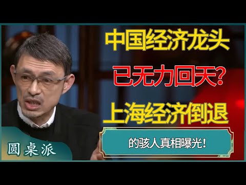 中国经济龙头已无力回天?上海经济倒退的骇人真相曝光!#窦文涛 #梁文道 #马未都 #周轶君 #马家辉 #许子东 #圆桌派 #圆桌派第八季