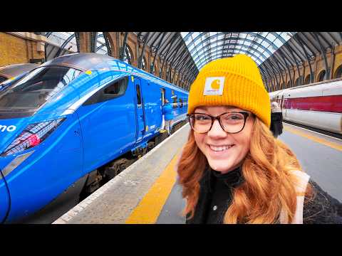 From London to Edinburgh by Train. Our Wild First Day in Scotland!