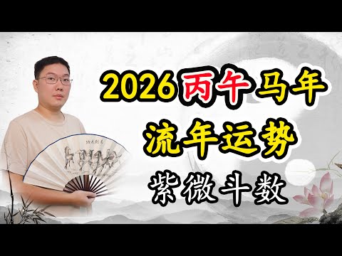 2026年丙午年马年运势紫微斗数详解