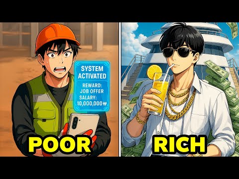 POOR Worker Unlocks a SYSTEM That Turns Him Into a Millionaire CEO! | Manhwa Recap