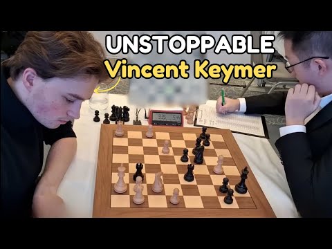 In-Form Vincent Keymer is Absolutely Unstoppable Against Wei Yi