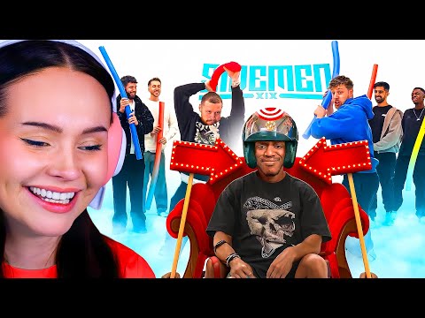 Talia Mar Reacts To SIDEMEN EXTREME HELMET GAME