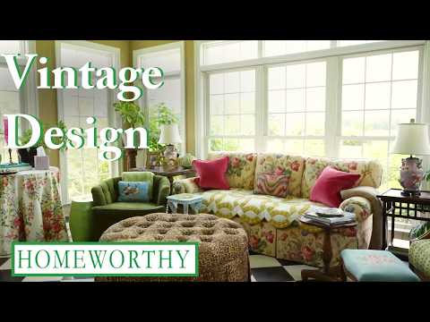 VINTAGE INTERIOR DESIGN | Historic Homes and Cherished Antiques