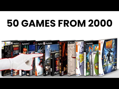 Unboxing My Favourite 50 Games from 2000