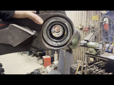 Wheel Loader Quick Coupler Bushing Repair