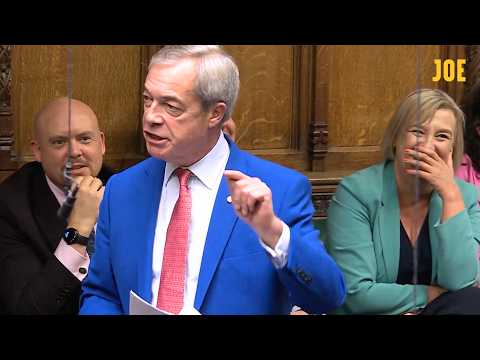 MPs openly mock and laugh in Nigel Farage's face during Commons speech