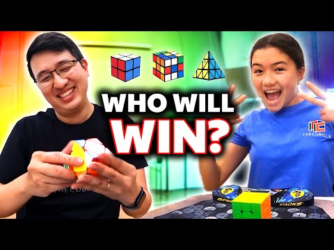 Can I Beat My Daughter In A Rubik’s Cube Competition? 🏅 Townsville Comp Vlog 2024