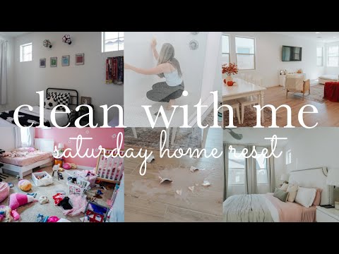 CLEAN WITH ME || SATURDAY HOME RESET CLEANING MOTIVATION || CLEANING VIDEOS