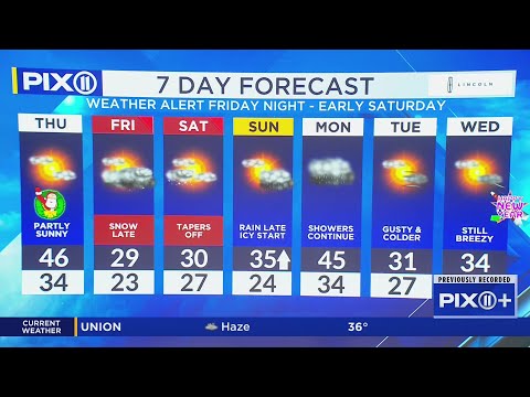 No White Christmas, but a significant snow event looms