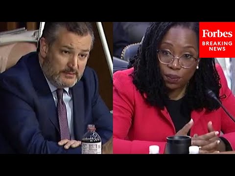JUST IN: Ted Cruz Asks Ketanji Brown Jackson If She Agrees With The 1619 Project's Thesis