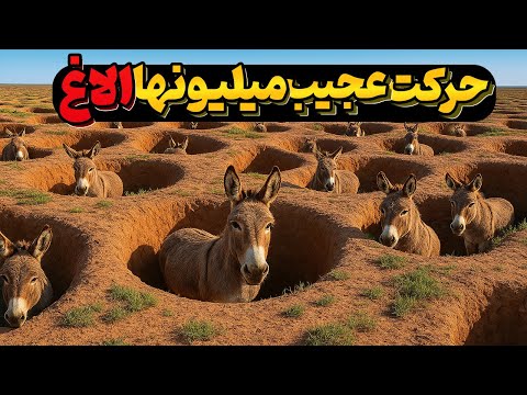 شاهکار مهندسی 6 میلیون الاغ وحشی در استرالیا که همه رو شوکه کرد!