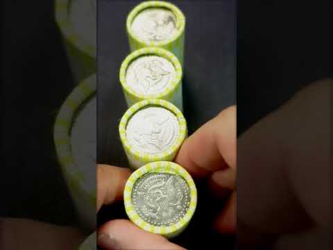 Do Half Dollar Rolls with Silver in them weigh MORE?