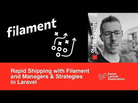 Rapid Shipping with Filament PHP and Managers and Strategies in Laravel with Stefan Zweifel