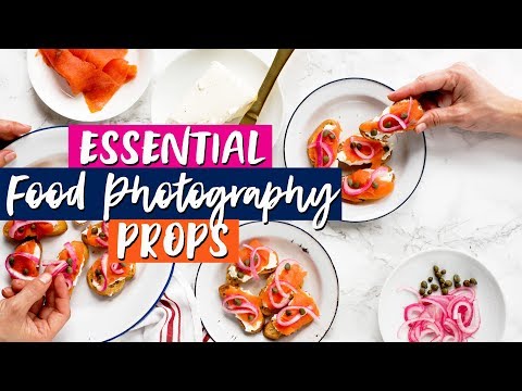 6 ESSENTIAL Food Photography Props + REAL Photoshoot Examples