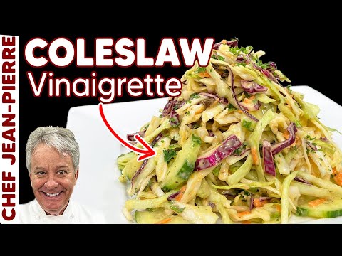 Classic Vinaigrette Coleslaw! | Chef Jean-Pierre