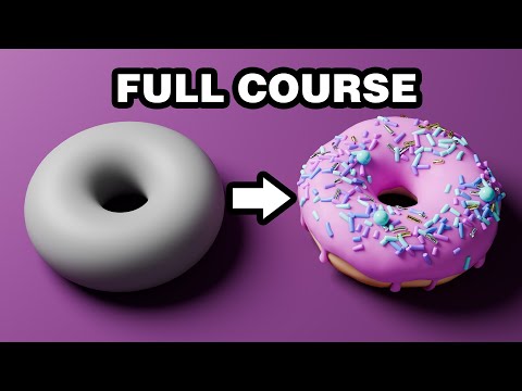 Beginner Blender Tutorial - Full Course