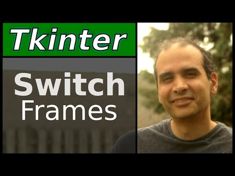 Tkinter - Switch Frames