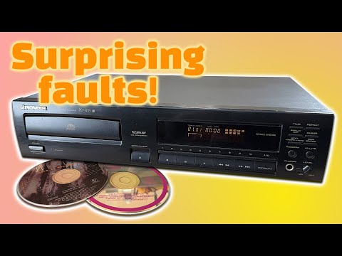 Pioneer PD-103 CD player... with surprises inside
