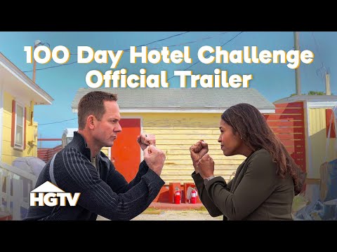 100 Day Hotel Challenge | OFFICIAL TRAILER  | HGTV