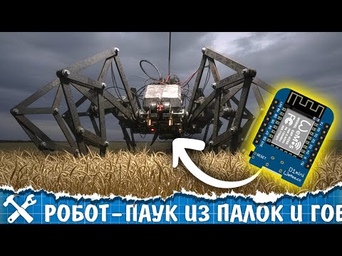 🕷️Making a spider robot out of popsicle sticks