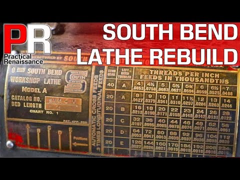 1940's South Bend 9A Lathe RESTORE