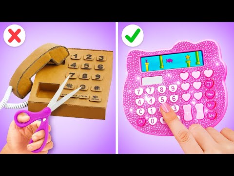 EPIC CARDBOARD CRAFTS: IS THAT A CAT PHONE?! 😂📦🐱