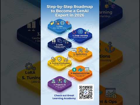 Step-by-Step Roadmap to Become a GenAI Expert in 2026