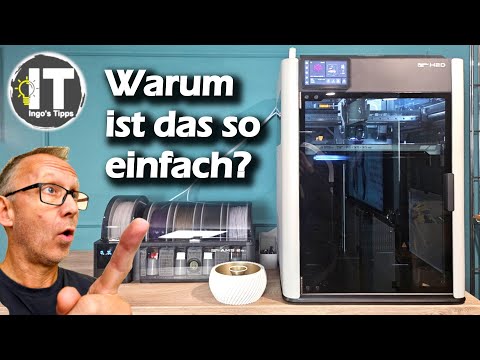 3D-Drucken so einfach wie Online-Shopping | Anklicken, senden, fertig! Bambu Lab H2D | @ingostipps