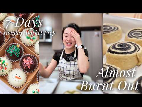 I Prepped for a Holiday Market in 7 Days (and Almost Burned Out)