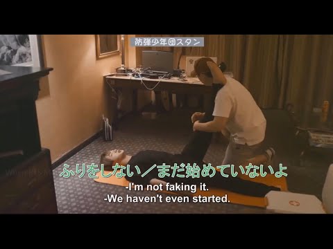 When BTS Members are Tired and Sick ...