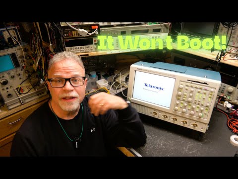 Tektronix TDS5054B Won't Boot. Let's Fix It!