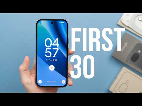 Google Pixel 10a First 30 Things To Do! (Tips & Tricks)