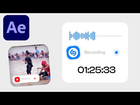 Animate Apple’s Shazam UI in After Effects – Clean Shape Morphing Tutorial