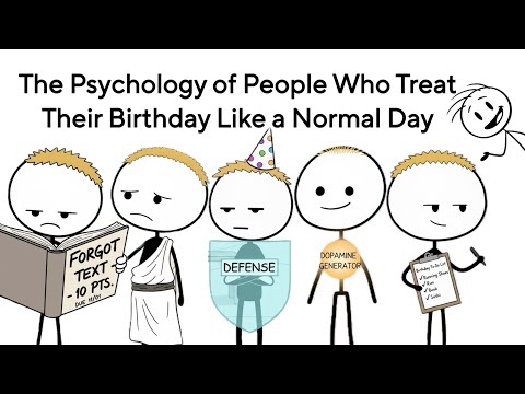 The Psychology of People Who Treat Their Birthday Like a Normal Day