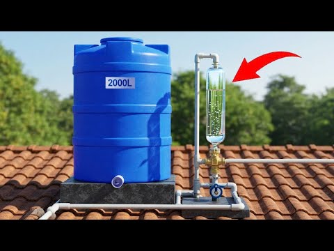 I Made a Simple Hydrogen Generator at Home ! Creative From PVC drain pipe and BLUE Plastic Barrel