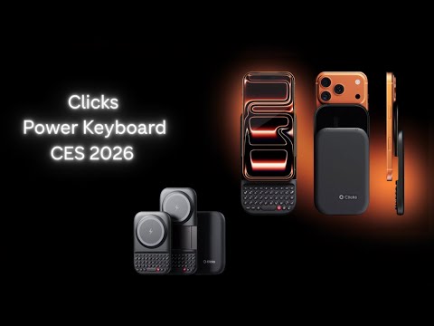 Clicks Power Keyboard: Physical QWERTY Bluetooth Keyboard for iPhone, Android & Tablets ($79)