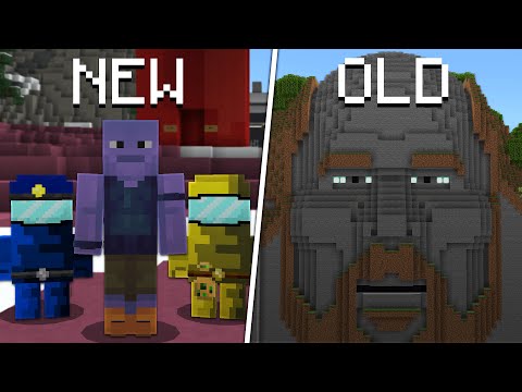 Newest vs Oldest Minecraft Marketplace Mods...