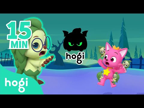 👻 Spooky Hogi's Jingle Play｜15 min｜Compilation｜Hogi Halloween｜Hogi Hogi｜Hogi Jingle｜Hogi Pinkfong