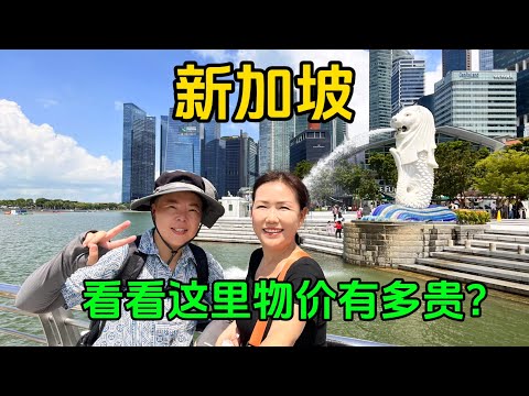 环球旅行到达新加坡,看看这里的消费有多高?矿泉水都喝不起了