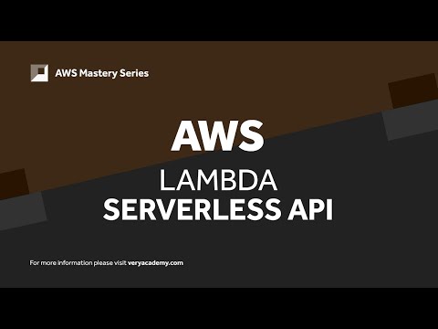AWS Lambda Serverless API CRUD